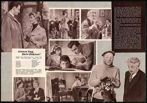 Filmprogramm PFP Nr. 131 /59, Guten Tag, Herr Doktor!, Noel-Noel, Georges Descrieres, Regie: Louis Cuny