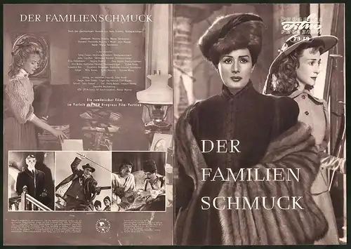 Filmprogramm PFP Nr. 79 /59, Der Familien Schmuck, Tantzi Cocea, Jules Cazaban, Regie: Marius Teodorescu