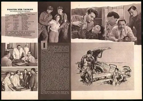 Filmprogramm PFP Nr. 72 /59, Piraten vor Taiwan, A. Anurow, M. Kusnezow, Regie: V. Iwtschenko