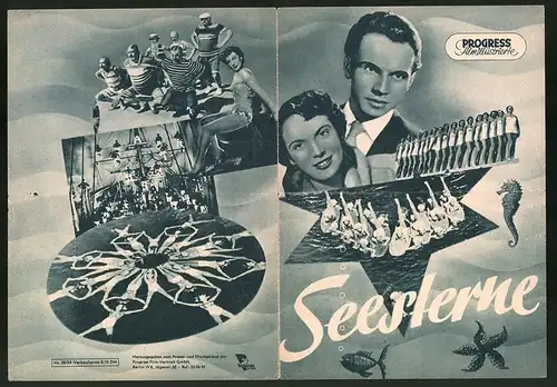 Filmprogramm PFI Nr. 28 /53, Seesterne, Eva Kerbler, Franz Messner, Edith Prager