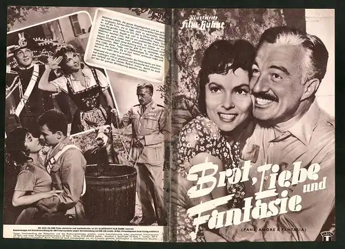 Filmprogramm IFB Nr. 2415, Brot, Liebe und Fantasie, Gina Lollobrigida, Vittorio De Sica, Regie: Luigi Comencini