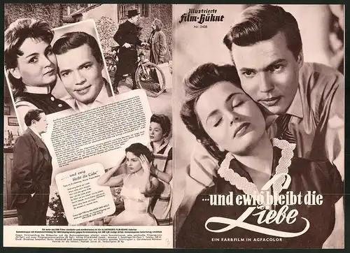 Filmprogramm IFB Nr. 2438, ...und ewig bleibt die Liebe, Ulla Jacobsson, Karlheinz Böhm, Regie: Wolfgang Liebeneiner
