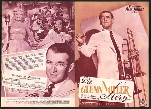 Filmprogramm IFB Nr. 2480, Die Glenn Miller Story, James Stewart, June Allyson, Louis Armstrong, Regie: Anthony Mann
