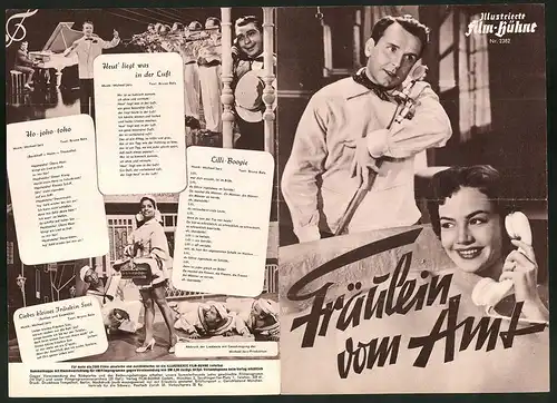 Filmprogramm IFB Nr. 2382, Fräulein vom Amt, Renate Holm, Georg Thomalla, Regie: C. H. Schroth