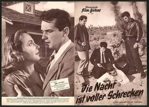 Filmprogramm IFB Nr. 3347, Die Nacht ist voller Schrecken, Jack Kelly, Hildy Parks, Regie: Andrew Stone