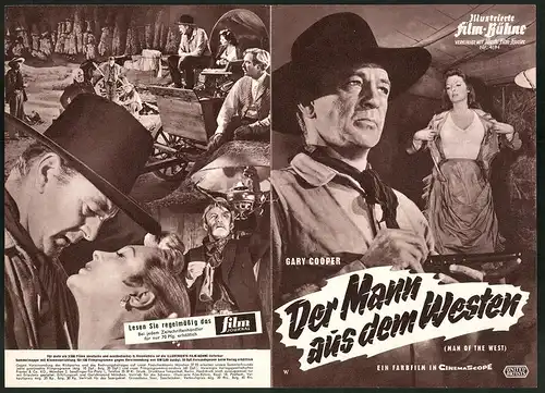 Filmprogramm IFB Nr. 4694, Der Mann aus dem Westen, Gary Cooper, Julie London, Regie: Anthony Mann