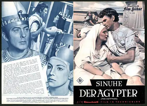 Filmprogramm IFB NR. 2634, Sinuhe der Ägypter, Edmund Purdom, Jean Simmons, Regie: Michael Curtiz