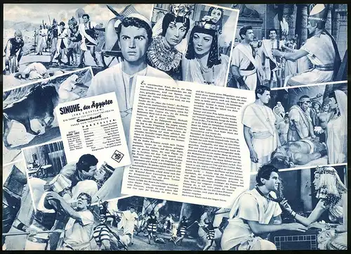 Filmprogramm IFB NR. 2634, Sinuhe der Ägypter, Edmund Purdom, Jean Simmons, Regie: Michael Curtiz