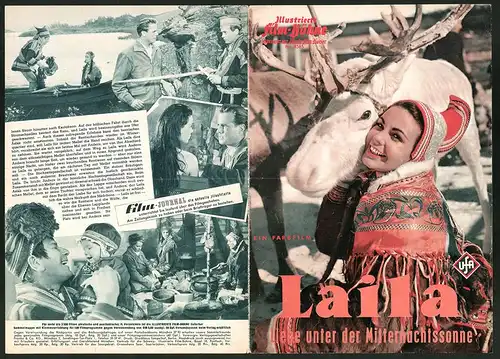 Filmprogramm IFB Nr. 4565, Laila - Liebe unter der Mitternachtssonne, Erika Remberg, Joachim Hansen, Regie: Rolf Husberg