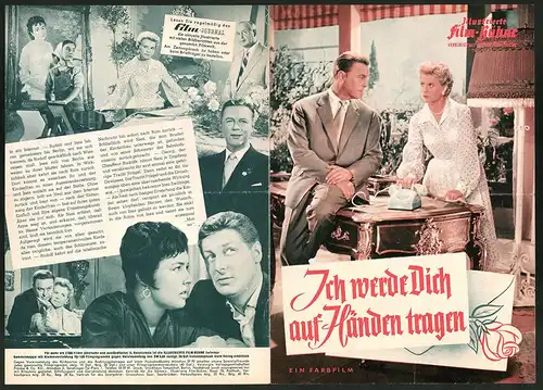 Filmprogramm IFB Nr. 4557, Ich werde dich auf Händen tragen, K. Söderbaum, H. Holt, Regie: Veit Harlan