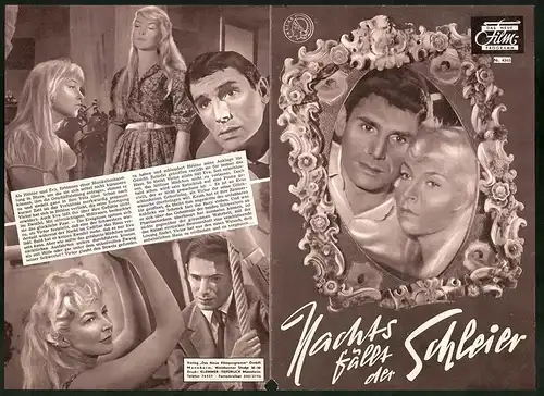 Filmprogramm DNF Nr. 4365, Nachts fällt der Schleier, Marina Vlady, Robert Hossein, Regie: Robert Hossein