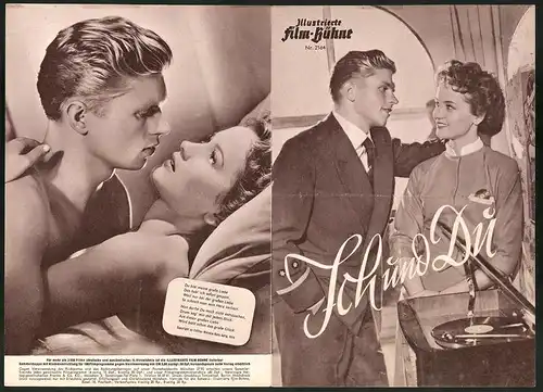Filmprogramm IFB Nr. 2164, Ich und Du, Hardy Krüger, Liselotte Pulver, Regie: Alfred Weidenmann