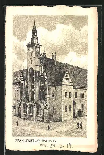 AK Frankfurt a. O., Rathaus