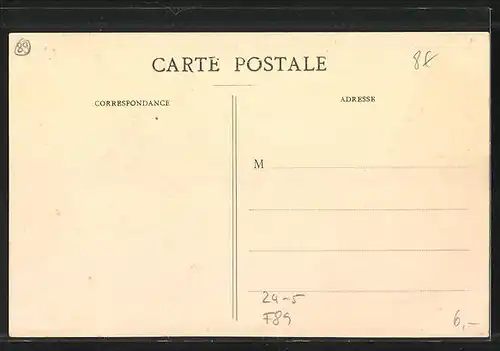 AK Auxerre, La Crue de 1910, Avenue du Pont de la Tournelle, Hochwasser