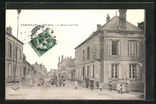 AK Egriselles-le-Bocage, Le Bureau de Poste