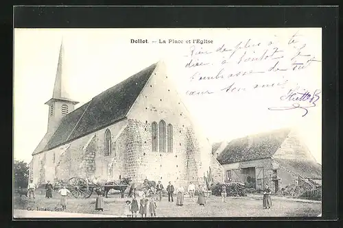 AK Dollot, La Place et l`Eglise