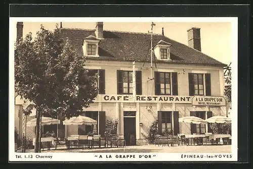 AK Epineau-les-Voves, Hotel - Cafe - Restaurant A La Grappe D`Or