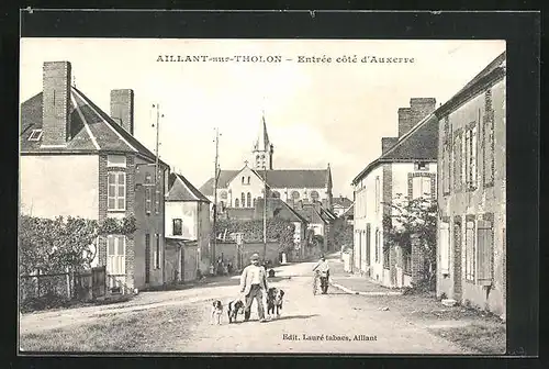 AK Aillant-sur-Tholon, Entree cote d`Auxerre