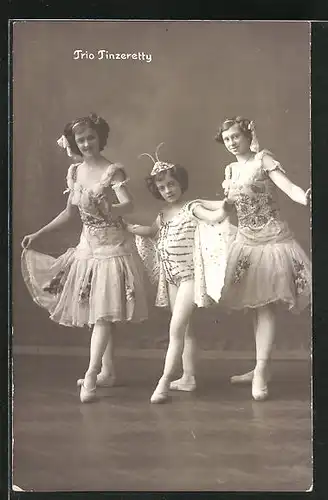 AK Trio Tinzeretty in Ballettröcken