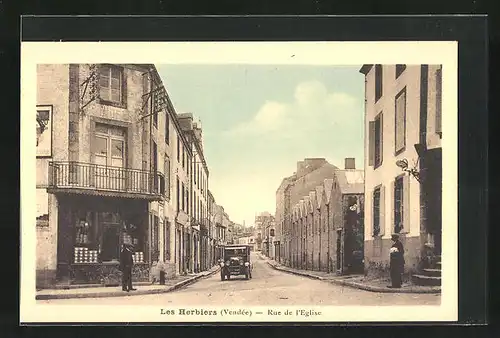 AK Les Herbiers, Rue de L`Eglise