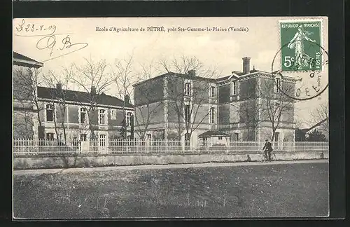 AK Pétré, Ecole d`Agriculture