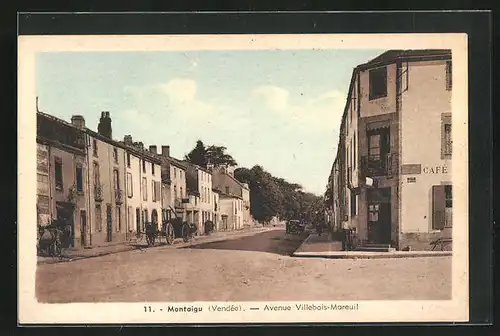 AK Montaigu, Avenue Villebois-Mareuit