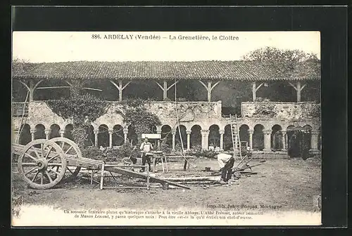 AK Ardelay, La Grenetiére, le Cloître
