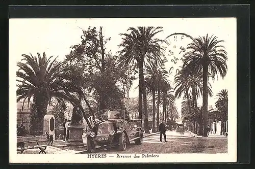 AK Hyeres, Avenue des Palmiers