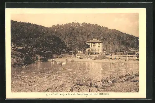 AK Agay, Baie de Camp-Long et Hotel Robinson