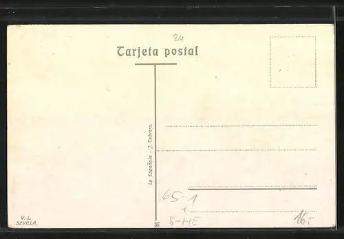 AK Melilla, Estacion del Hipódromo de la Cia Espanola de Minas - Bahnhof