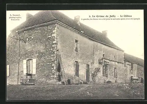 AK Jully, Le Château - La citerne où a été jetée la servante après avoir été égorgée