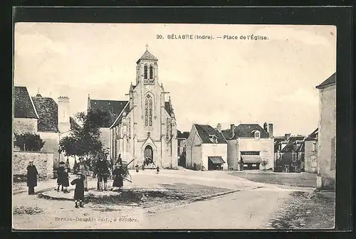 AK Bélabre, Place de l`Eglise