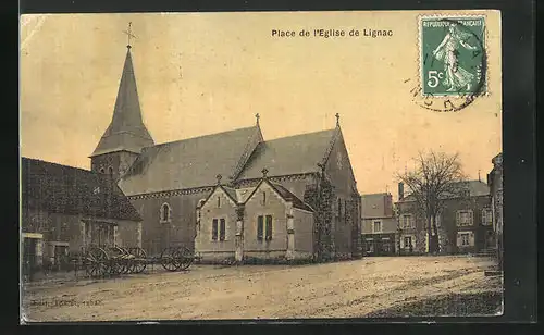 AK Lignac, Place de l`Eglise