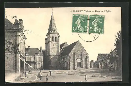 AK Martizay, Place de l`Eglise