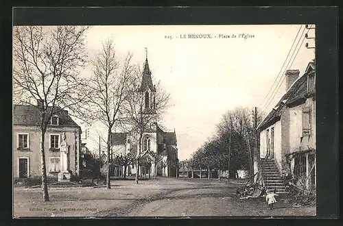 AK Le Menoux, Place de l`Eglise