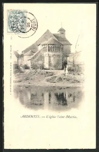 AK Ardentes, L`Église Saint Martin