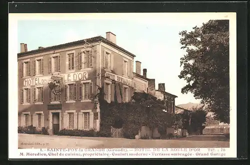 AK Sainte-Foy-la-Grande, Hotel de la Boule d`Or