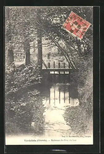 AK Verdelais, Ruisseau du Parc du Luc