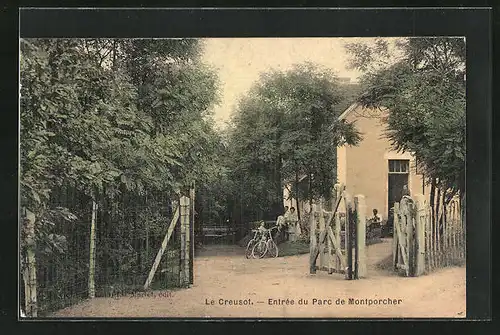 AK Le Creusot, Entree du Parc de Montporcher