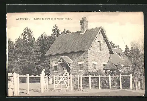 AK Le Creusot, Entree du Parc de la Mouillelongue