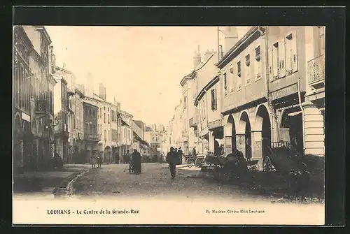 AK Louhans, Le Centre de la Grande-Rue