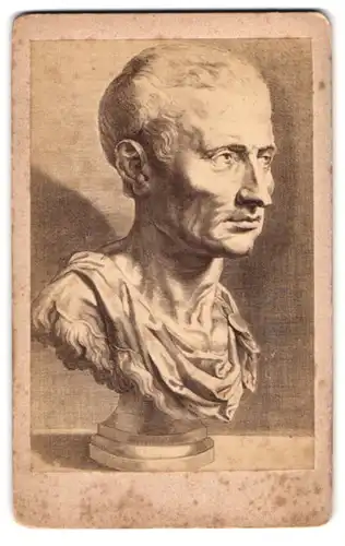 Fotografie unbekannter Fotograf und Ort, Gemälde Rubens Cicero Büste