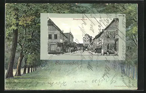 AK Salzwedel, Blick zum Neupervertor