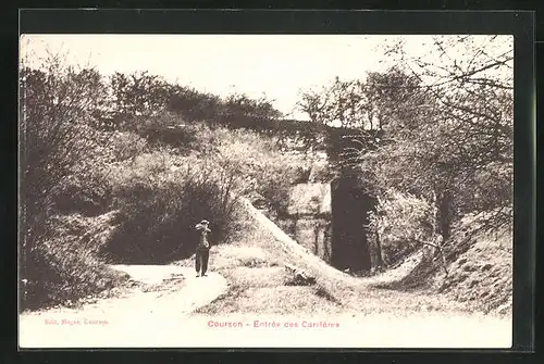 AK Courson, Entrée des Carrières, Steinbruch