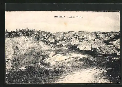 AK Michery, Les Carrières, Steinbruch