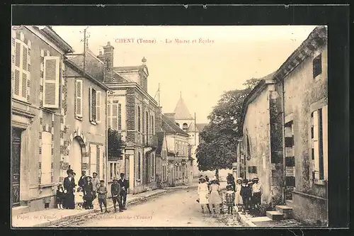 AK Cheny, La Mairie et Écoles