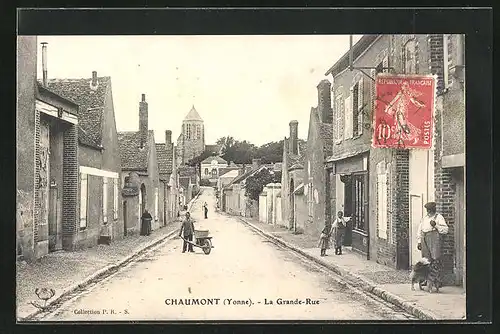 AK Chaumont, La grande-Rue