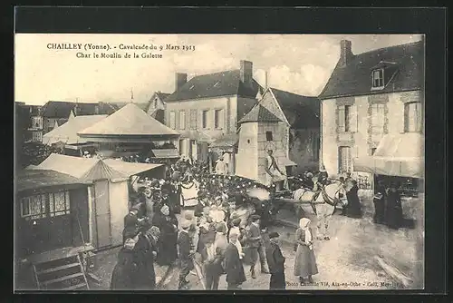 AK Chailley, Char le Moulin de la Galette