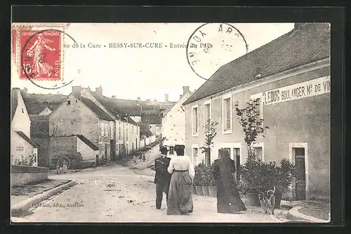 AK Bessy-sur-Cure, Entrée du Pays