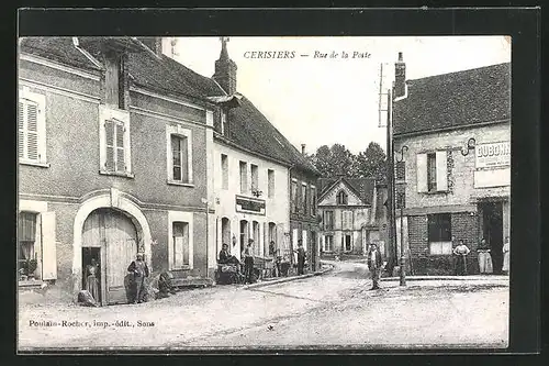 AK Cerisiers, Rue de la poste